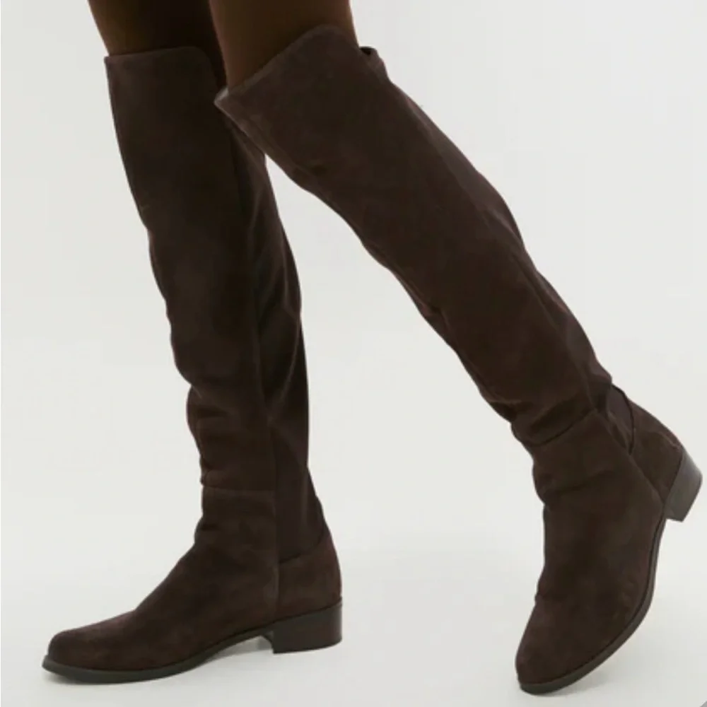 BLONDO Exclusive Brown Suede Waterproof Velma Boots